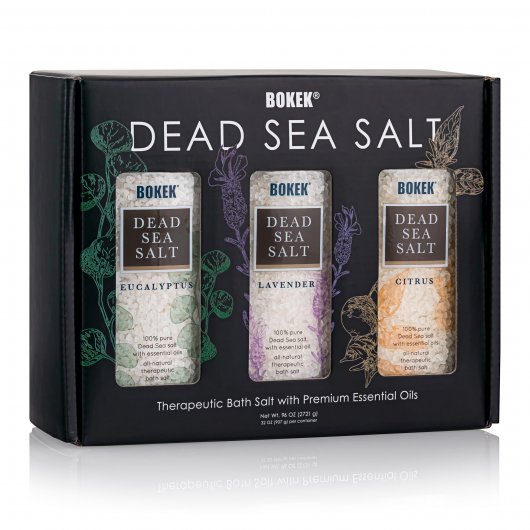 Bokek® Dead Sea Bath Salt Gift Trio