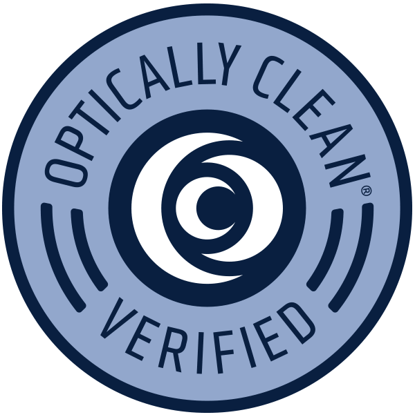 Optically Clean® Certified Quality Guarantee