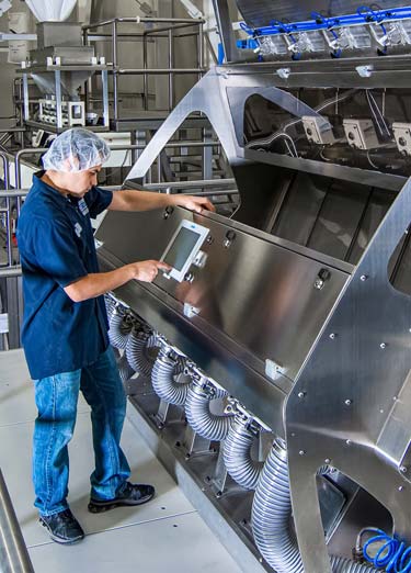 Our Optically Clean Technology Inspects Salt Grain by Grain Optical Clean Machine