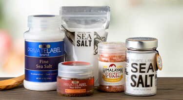 Private label branded examples from SaltWorks®